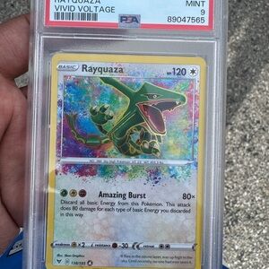 Raquaza 138/185 Vivid Voltage - PSA 9 Pokémon Card